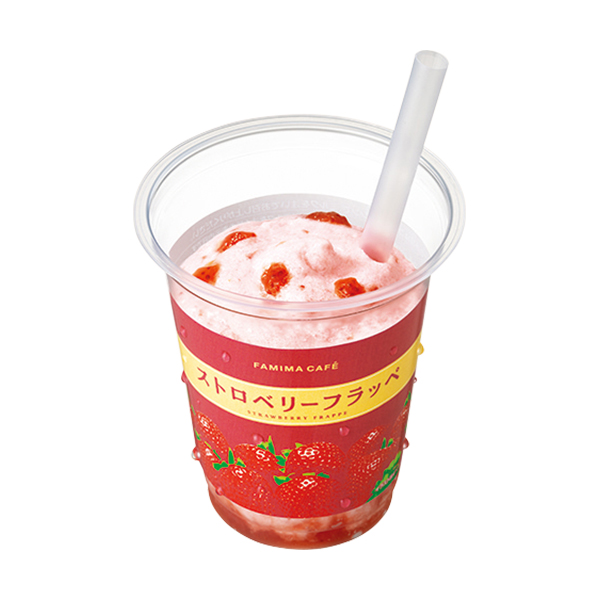FamilyMart: frappé (strawberry version)
